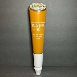 Great Western Brewing Original Canadian Copper Ale Beer Tap Handle Knob 10.75"